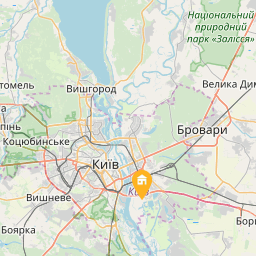 Уютные апартаменты на Улице Русова 7 метро 15 минут на карті